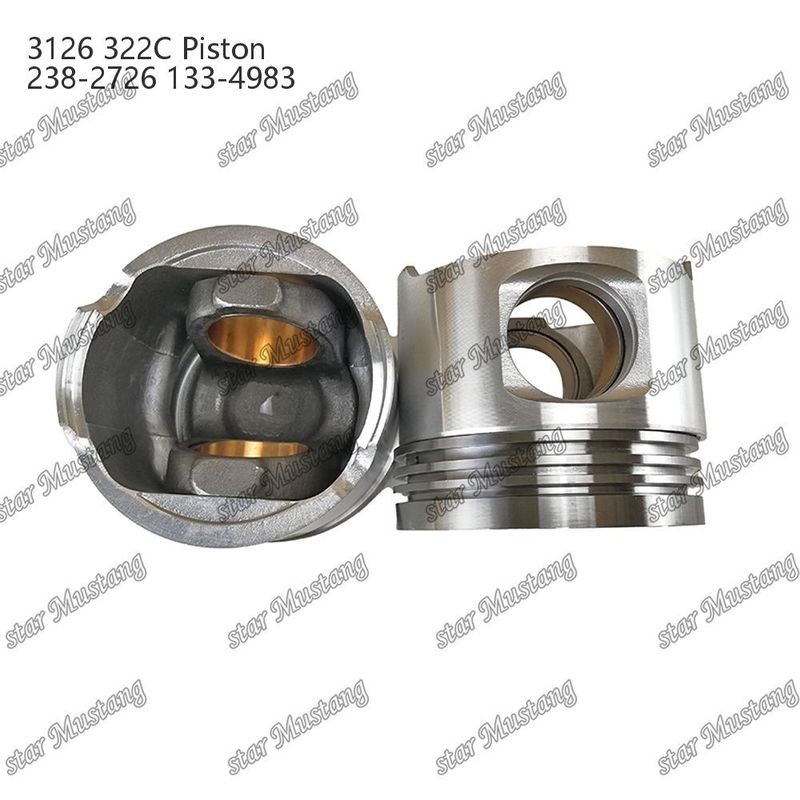 Kolben mit Pin 3126 322C Kammer Größe 74mm 238-2726 133-4983