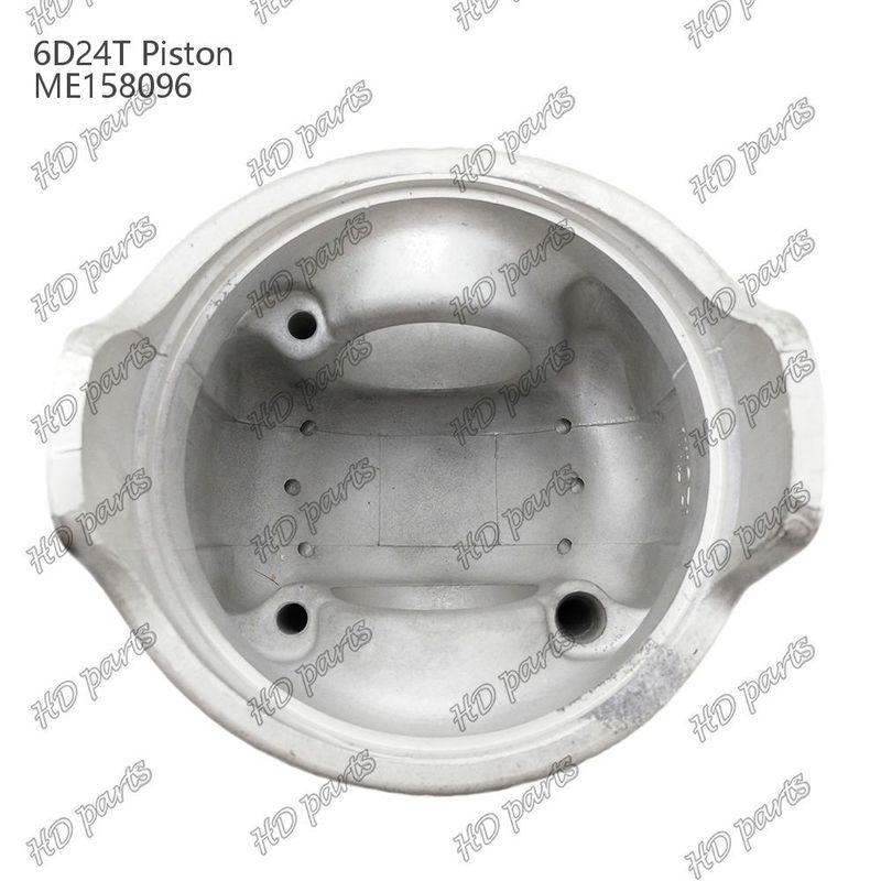 Kolben 6D24T Verbrennungsraum 69mm 3.3 doppelt geneigt x3x4mm ME158096 Für Mitsubishi Motor Ersatzteile