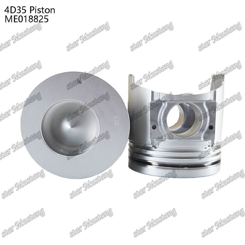 4D35 Motorkolben mit Alfin ohne Ölgalerie ME018825 für Mitsubishi Motor Ersatzteile