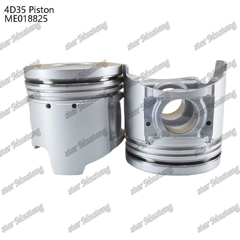4D35 Motorkolben mit Alfin ohne Ölgalerie ME018825 für Mitsubishi Motor Ersatzteile