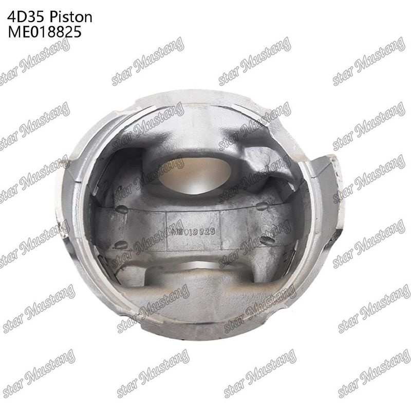 4D35 Motorkolben mit Alfin ohne Ölgalerie ME018825 für Mitsubishi Motor Ersatzteile