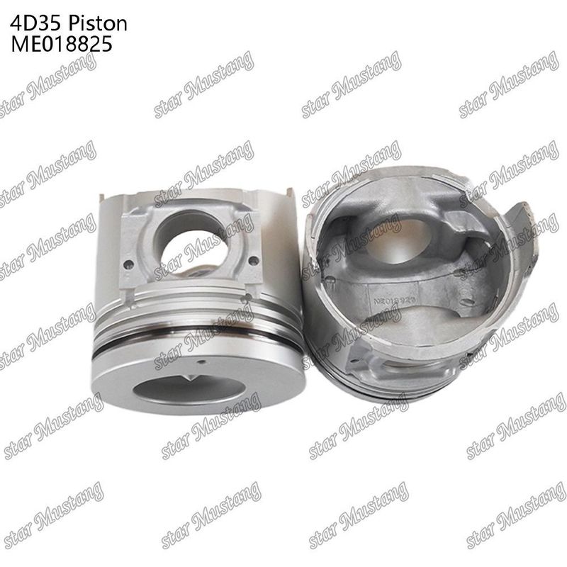 4D35 Motorkolben mit Alfin ohne Ölgalerie ME018825 für Mitsubishi Motor Ersatzteile