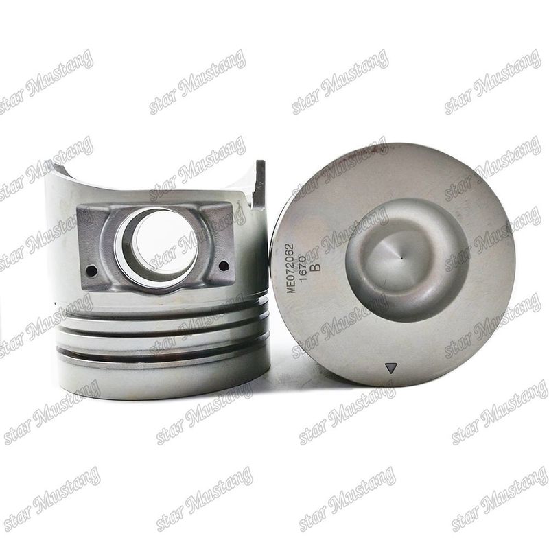 6D16 Motor Kolbenkammer Größe 59mm 3×2,5×4mm Pin Loch 38mm ME072062 ME072064 Für Mitsubishi Motor Ersatzteile