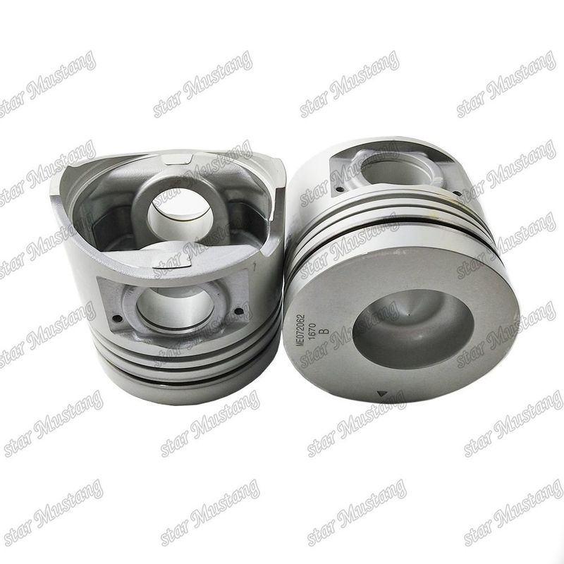 6D16 Motor Kolbenkammer Größe 59mm 3×2,5×4mm Pin Loch 38mm ME072062 ME072064 Für Mitsubishi Motor Ersatzteile