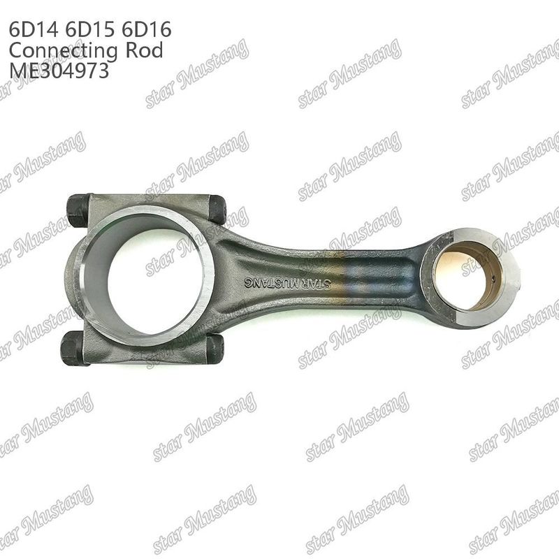 Haltbarkeit Dieselmaschinen Antriebsverbindungsstange 6D14 6D15 6D16 Staggered Beveled mit Mutter ME304973 Für Mitsubishi