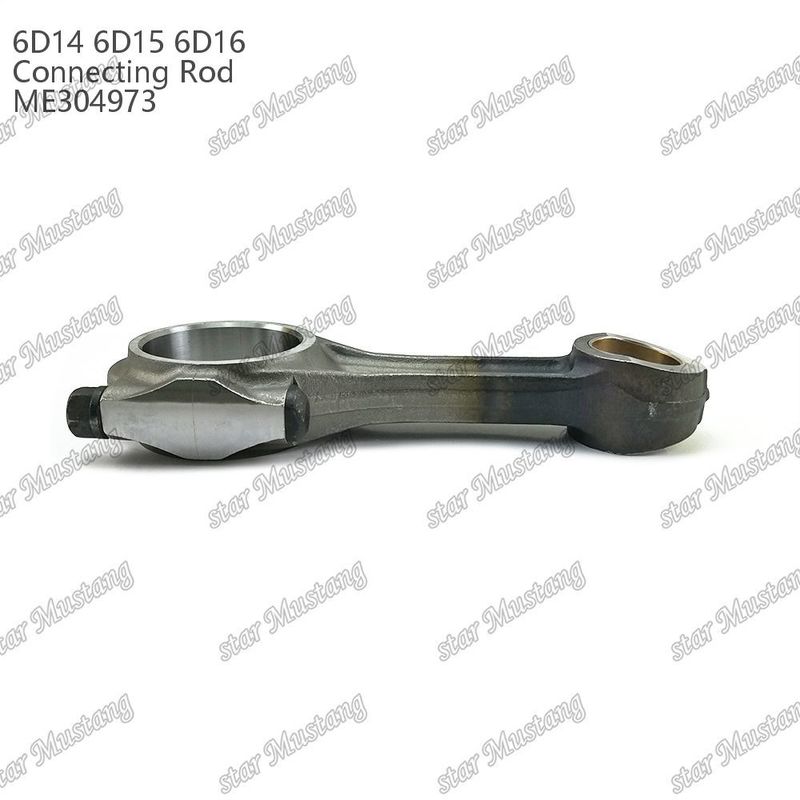 Haltbarkeit Dieselmaschinen Antriebsverbindungsstange 6D14 6D15 6D16 Staggered Beveled mit Mutter ME304973 Für Mitsubishi