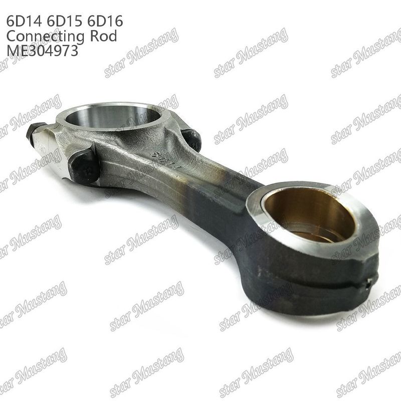 Haltbarkeit Dieselmaschinen Antriebsverbindungsstange 6D14 6D15 6D16 Staggered Beveled mit Mutter ME304973 Für Mitsubishi