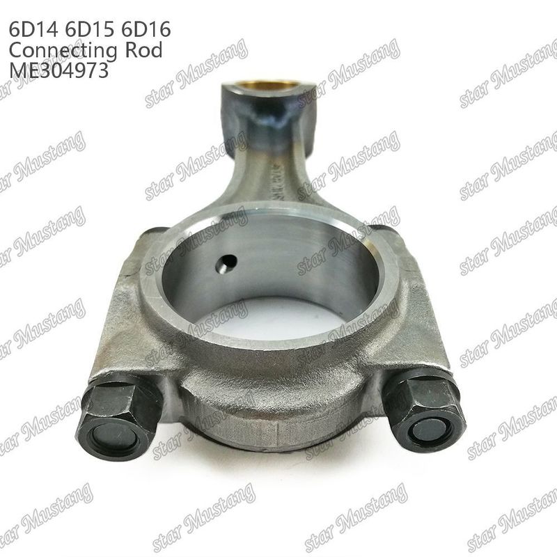 Haltbarkeit Dieselmaschinen Antriebsverbindungsstange 6D14 6D15 6D16 Staggered Beveled mit Mutter ME304973 Für Mitsubishi