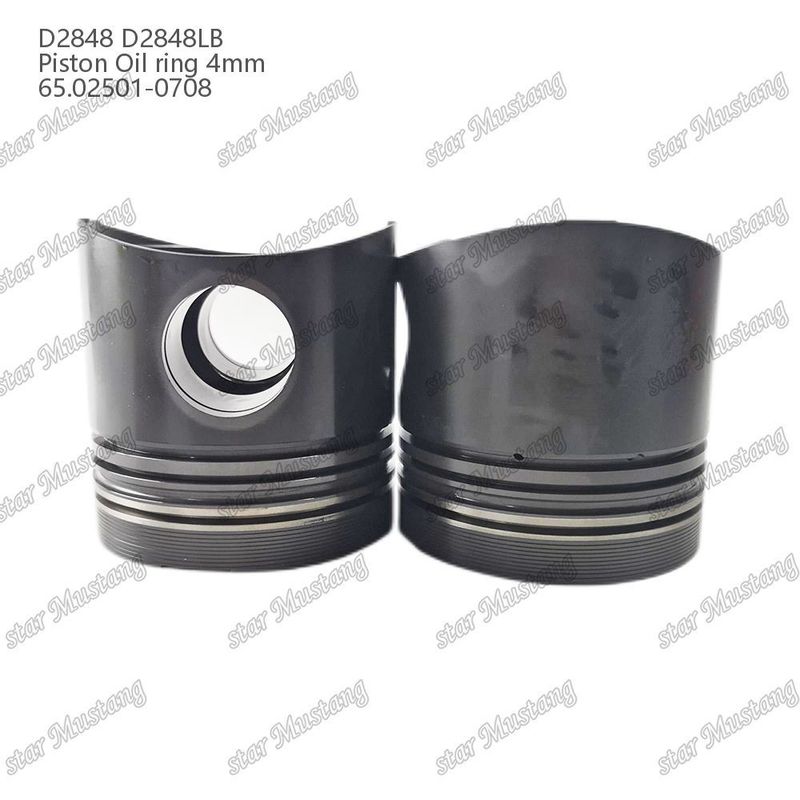 Kolben D2848 D2848LB Ölring 4 mm 65.02501-0708 Für Doosan Dieselmotoren Reparaturteile