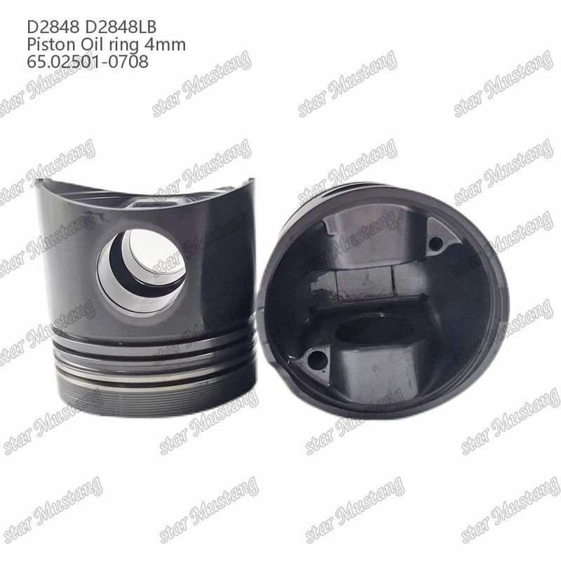 Kolben D2848 D2848LB Ölring 4 mm 65.02501-0708 Für Doosan Dieselmotoren Reparaturteile