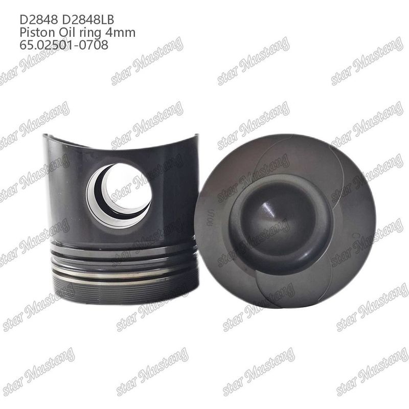 Kolben D2848 D2848LB Ölring 4 mm 65.02501-0708 Für Doosan Dieselmotoren Reparaturteile