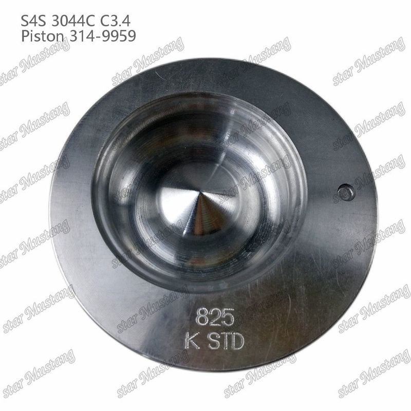 S4S 3044C C3.4 825 Motor Kolben Alfin Kammer Größe 53mm 60mm Ölring 4mm 314-9959 Für Mitsubishi Motor Ersatzteile
