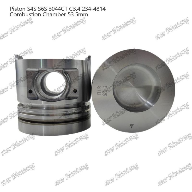 S4S S6S 3044CT C3.4 Motor Kolben Alfine Kammer Größe 53.5mm Ölring 4.5mm 234-4814 Für Mitsubishi Motor Ersatzteile