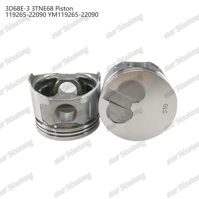 Kolben 3D68E-3 3TNE68 Höhe 53mm 119265-22090 YM119265-22090 Für Yanmar Dieselmotoren Reparaturteile