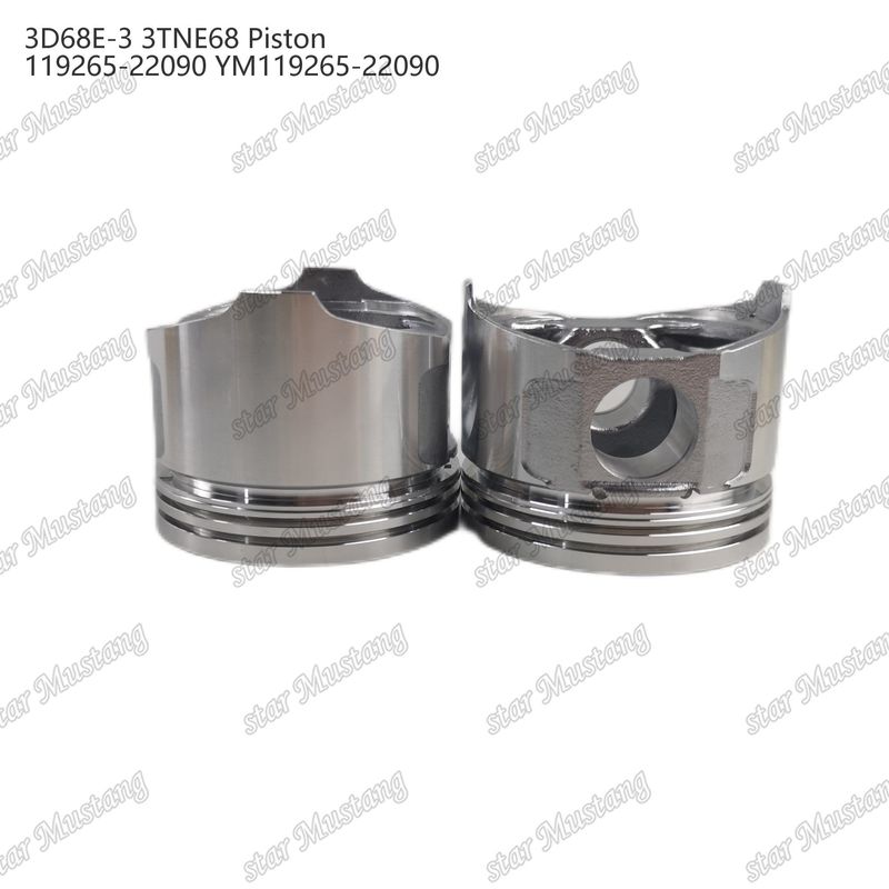 Kolben 3D68E-3 3TNE68 Höhe 53mm 119265-22090 YM119265-22090 Für Yanmar Dieselmotoren Reparaturteile