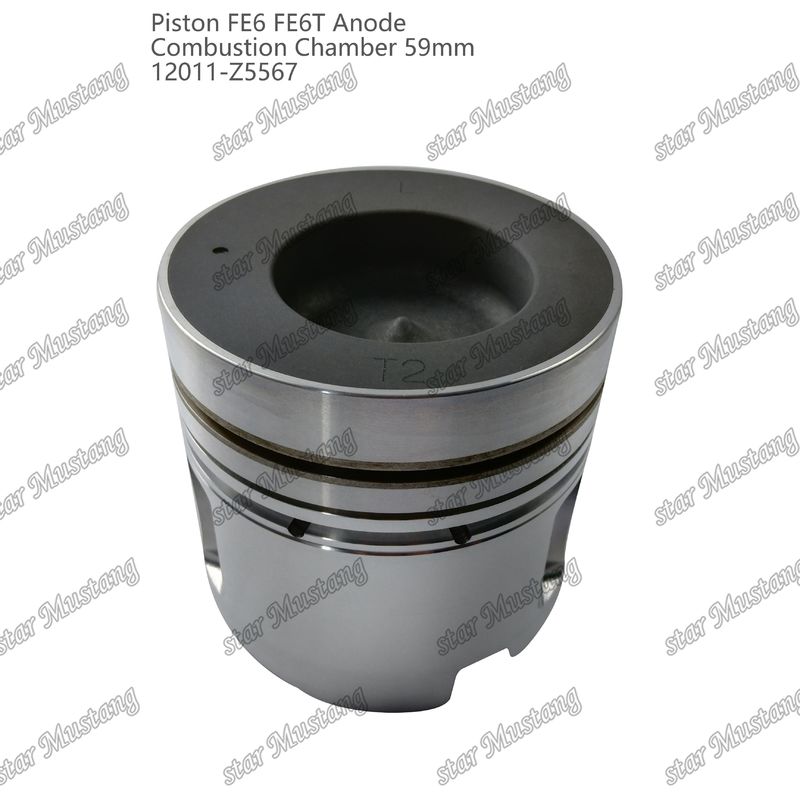 FE6 FE6T Motor Kolbenkammer Größe 59mm 3x2x4mm 12011-Z5567 Für Nissan Motor Ersatzteile