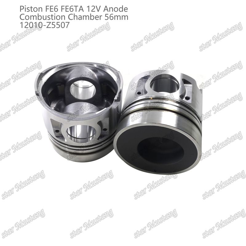 FE6 FE6TA Motor Kolben12V Kammer Größe 56mm 2.5x2x4mm 12010-Z5507 Für Nissan Motor Ersatzteile