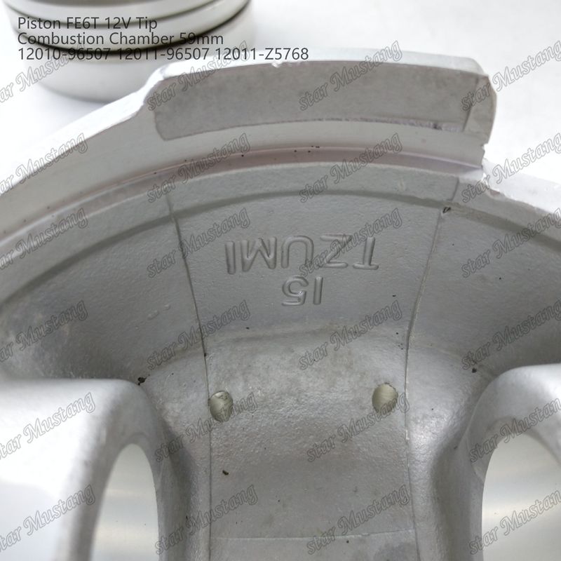 FE6T Motor Kolben 12V Kammer Größe 59mm 3x2x4mm 12010-96507 12011-96507 12011-Z5768 Für Nissan Motor Ersatzteile