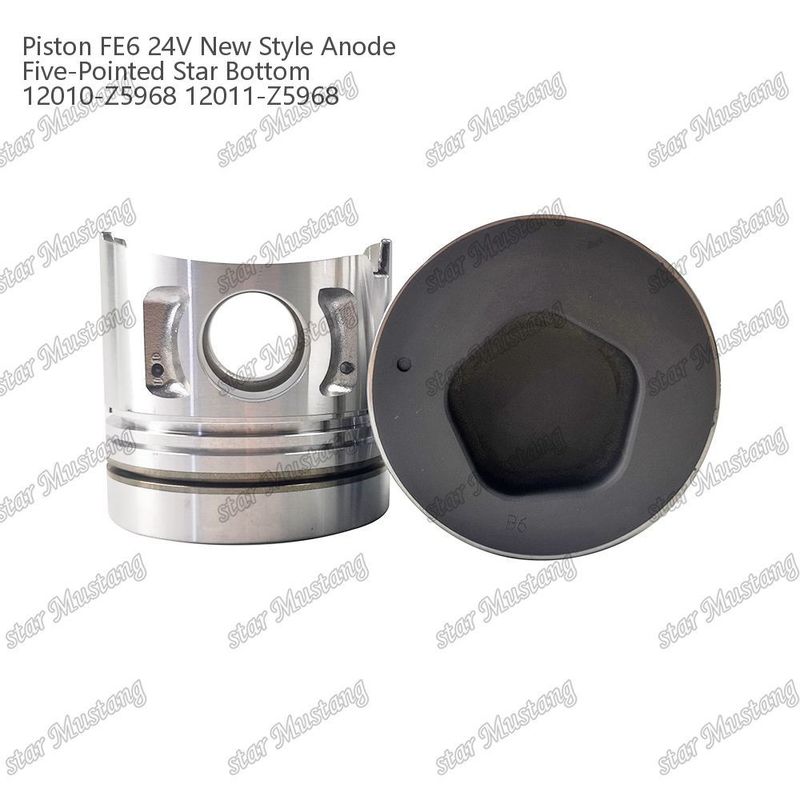 FE6T Motorkolben 24V Neuer Typ 2,5x2x4mm 12011-Z5776 12011-Z5506 12011-Z5968 Für Ersatzteile für Nissan-Motoren