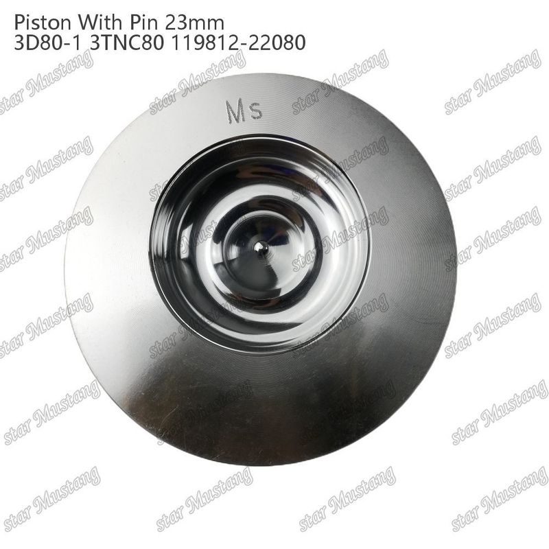 Kolben 3D80-1 3TNC80 PIN SIZE 23mm 119812-22080 für Yanmar Dieselmotoren Reparaturteile
