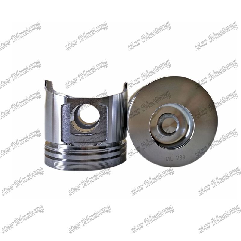 Kolben 3D88E-5 3D88E-6 4D88E-5 3TNV88 4TNV88 Kammergröße 43mm 129005-22080 Für Yanmar Dieselmotoren Reparaturteile