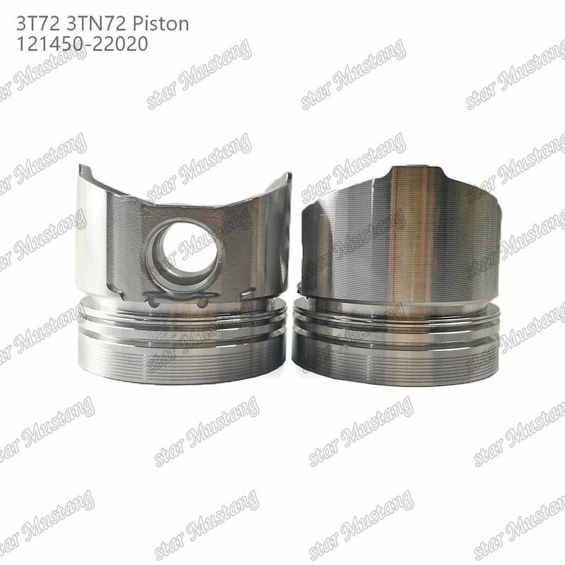 Kolben 3TN72 3T72 Flachboden 65,5 mm Höhe 121450-22020 Für Yanmar Dieselmotoren Reparaturteile