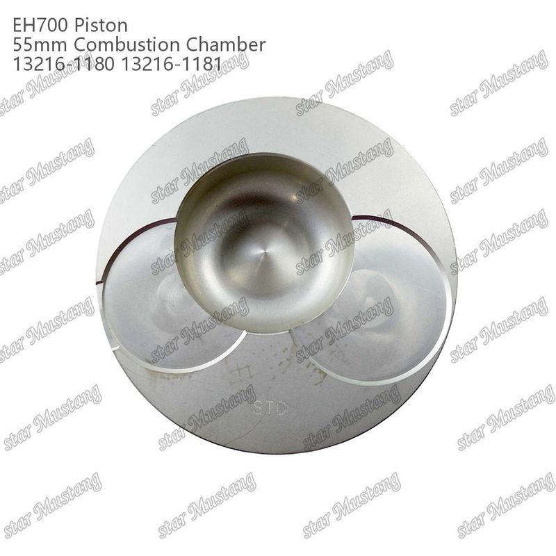 Kolben EH700 55 mm Verbrennungskammer 13216-1181 13216-1180 Für Hino Dieselmotoren Reparaturteile