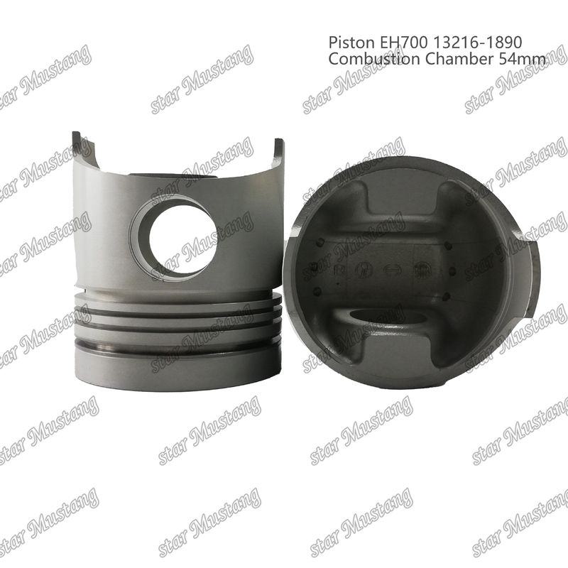 Kolben EH700 Verbrennungskammer 54mm 13216-1890 für Hino Dieselmotoren Reparaturteile