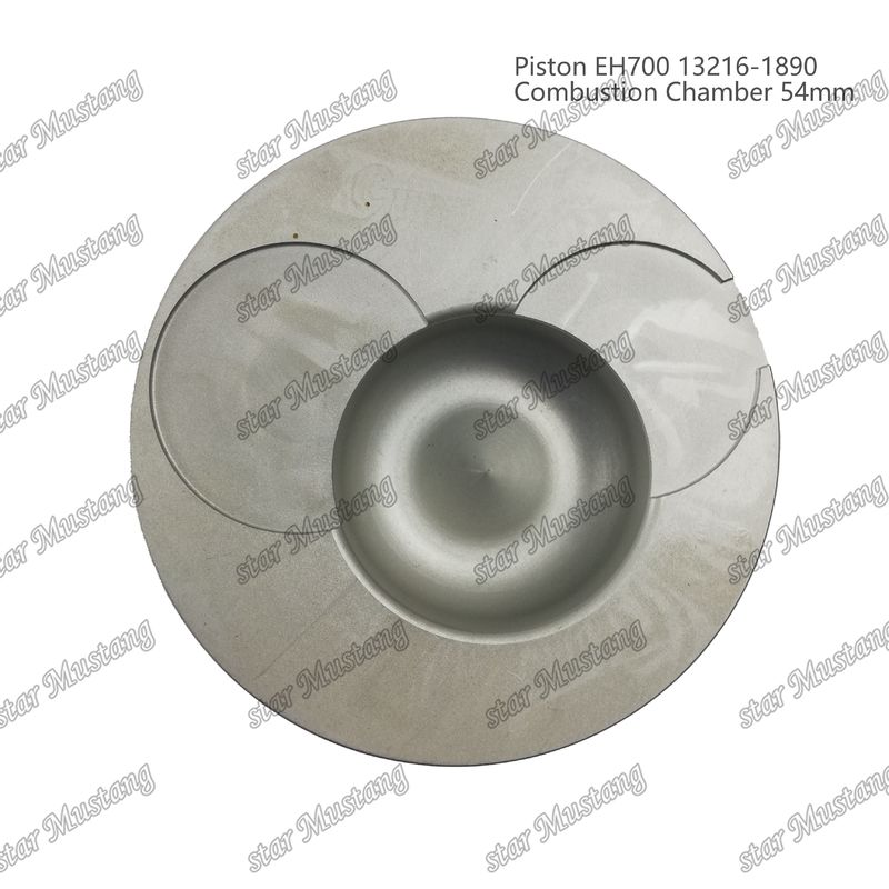 Kolben EH700 Verbrennungskammer 54mm 13216-1890 für Hino Dieselmotoren Reparaturteile