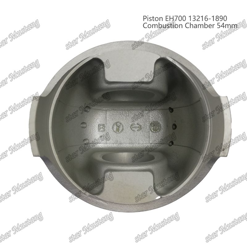 Kolben EH700 Verbrennungskammer 54mm 13216-1890 für Hino Dieselmotoren Reparaturteile