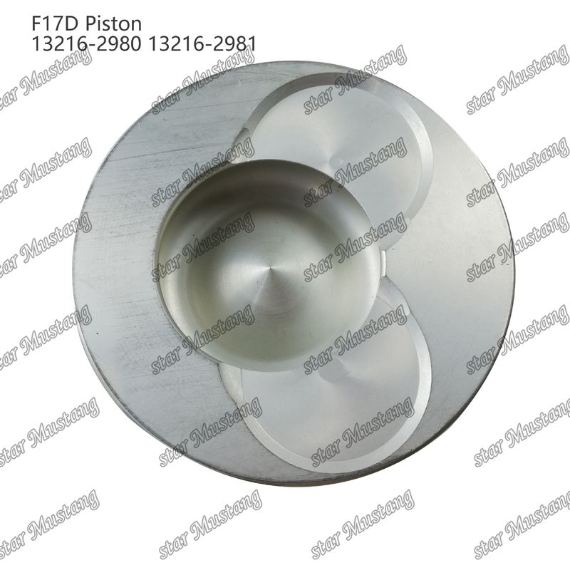 Kolben F17D Verbrennungskammer 69mm 13216-2980 13216-2981 Für Hino Dieselmotoren Reparaturteile