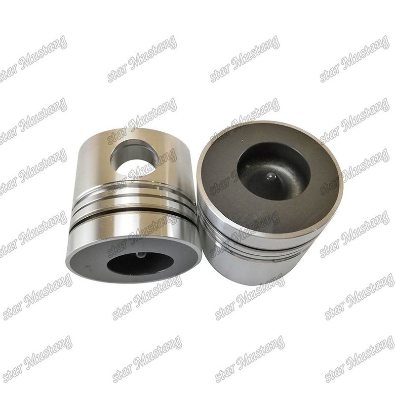 NE6TA Motor Kolbenkammer Größe 54mm Pin Holes 38mm 12011-95114 für Nissan Motor Ersatzteile