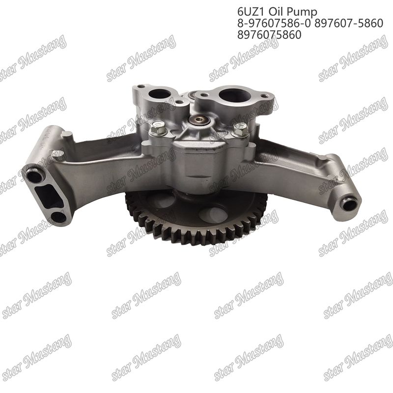 Ölpumpe 6UZ1 8-97607586-0 897607-5860 8976075860 für Ersatzteile von Isuzu-Motoren