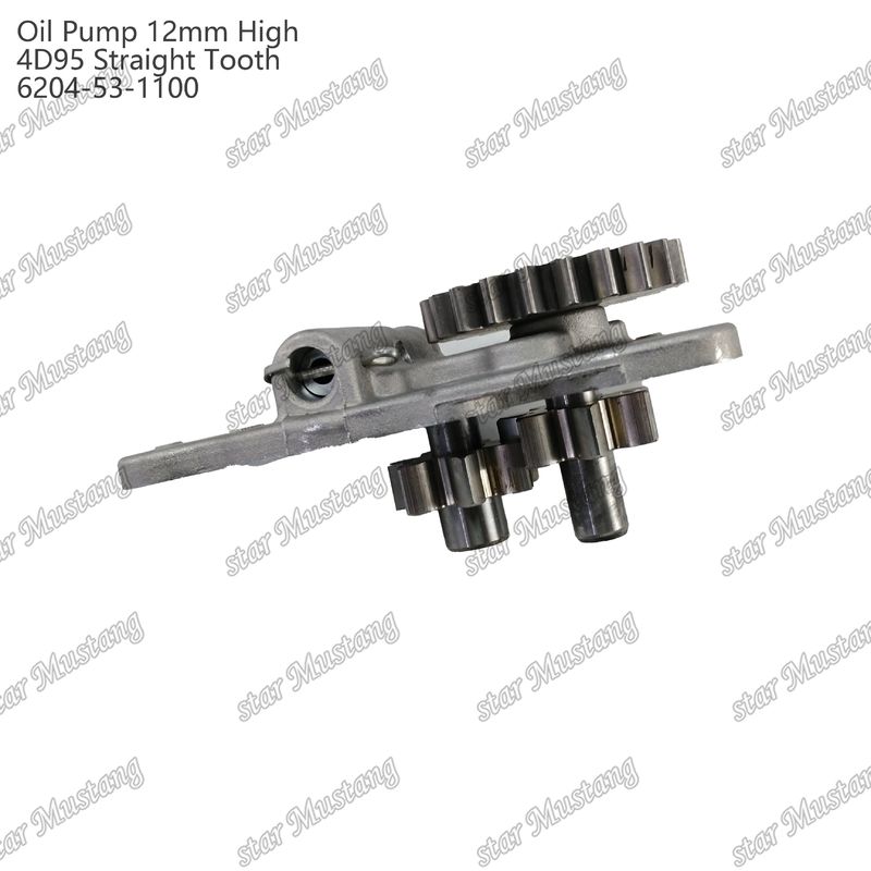 Ölpumpe 4D95 12mm hohe gerade Zähne 6204-53-1100 für Isuzu Motor Ersatzteile