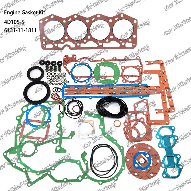 Vollständige Dichtung 4D105-5 6131-11-1811 6131-K1-4000 Dichtung für Komatsu Dieselmotoren Reparaturteile