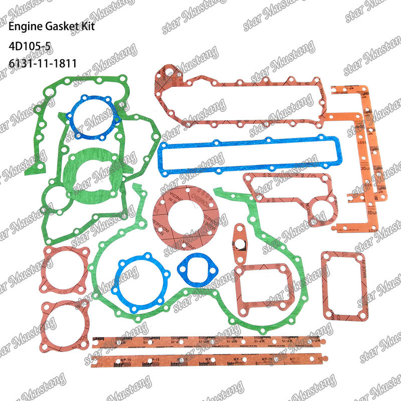 Vollständige Dichtung 4D105-5 6131-11-1811 6131-K1-4000 Dichtung für Komatsu Dieselmotoren Reparaturteile