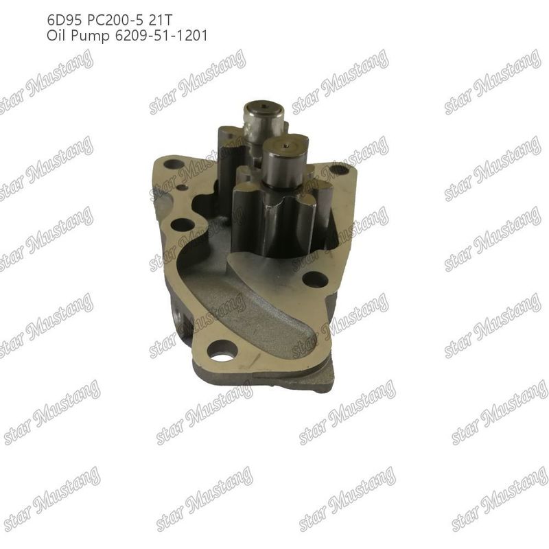 Ölpumpe 6D95 PC200-5 21T 6209-51-1201 für Ersatzteile für Kumatsu-Motoren