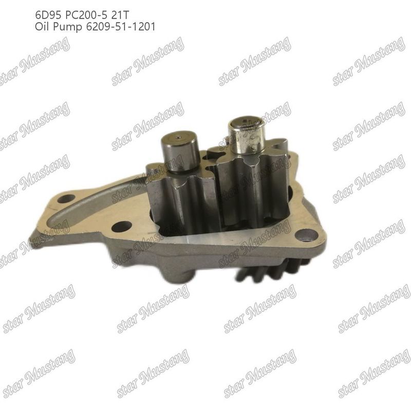 Ölpumpe 6D95 PC200-5 21T 6209-51-1201 für Ersatzteile für Kumatsu-Motoren