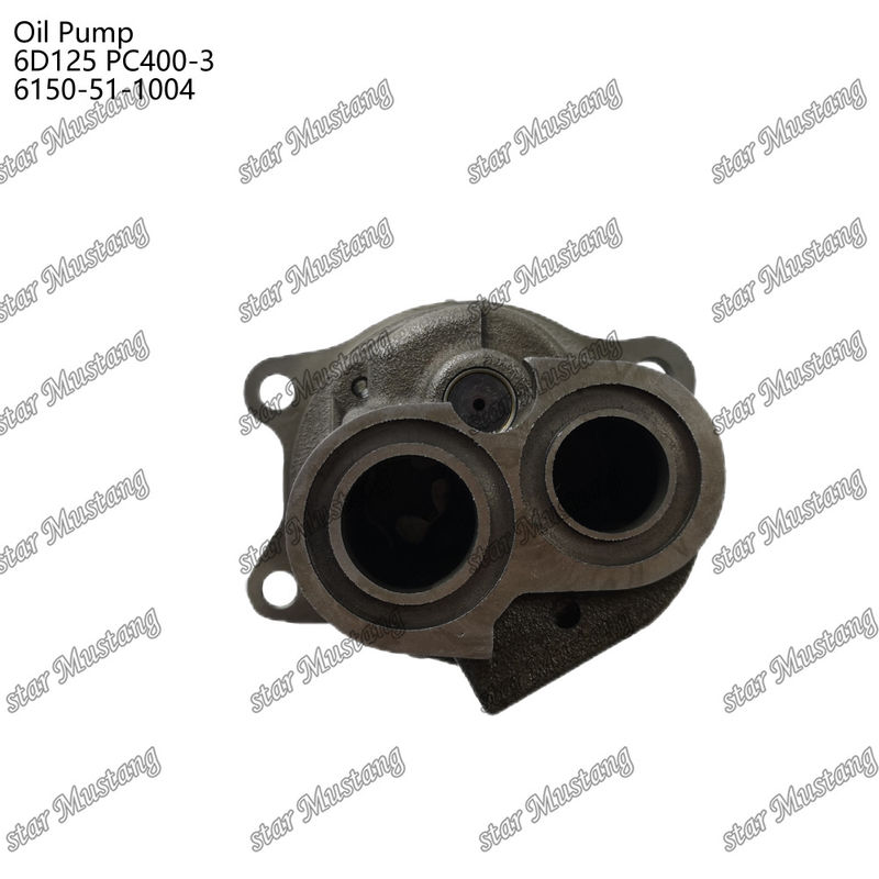 Ölpumpe 6D125 PC400-3 Flat 6150-51-1004 für Ersatzteile für Kumatsu-Motoren