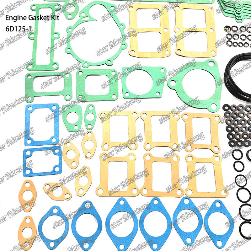 Vollständige Dichtungskette 6D125-1 für Komatsu Dieselmotoren Reparaturteile