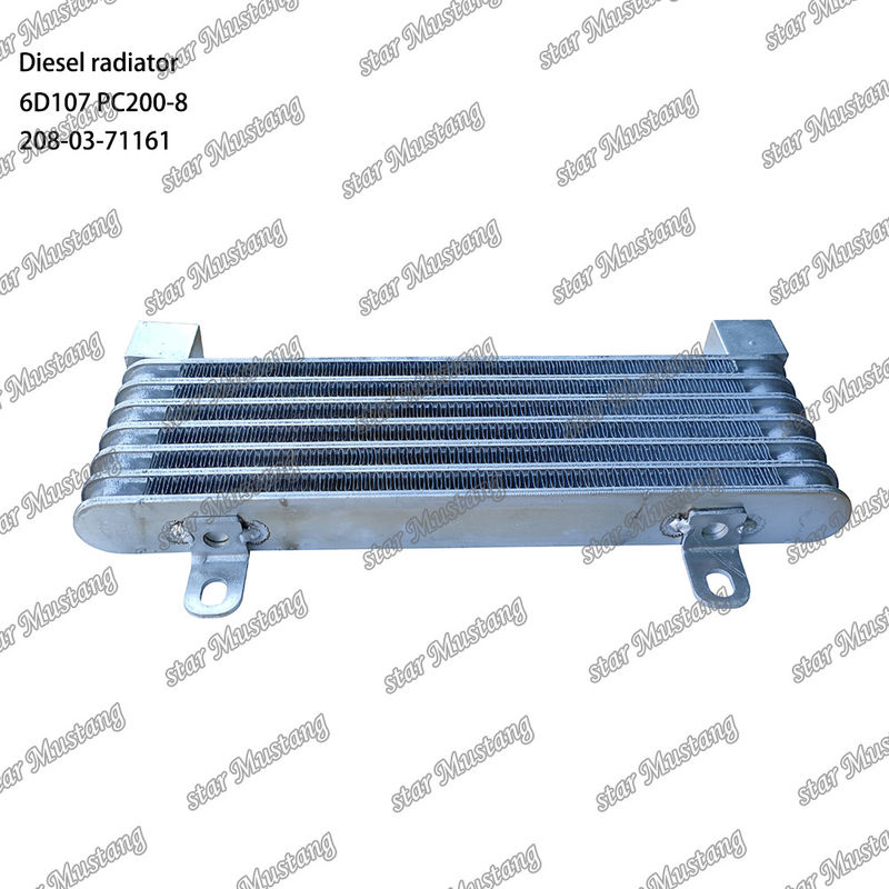 Diesel Radiator 6D107 PC200-8 208-03-71161 For Cummins Engine Spare Parts