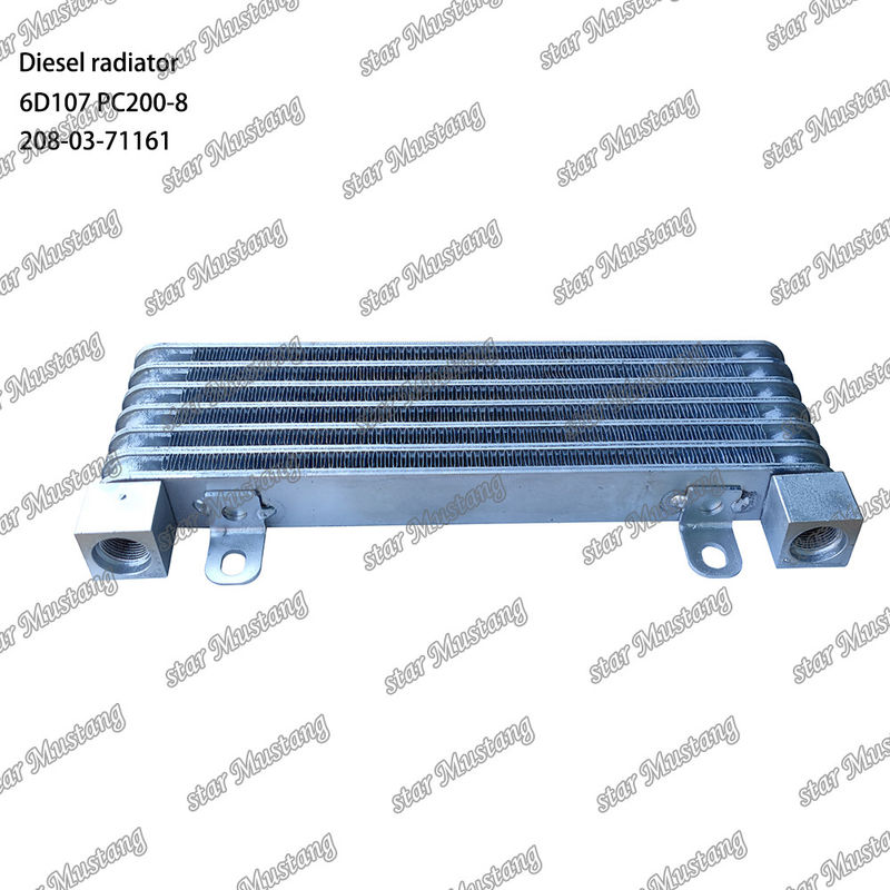 Diesel Radiator 6D107 PC200-8 208-03-71161 For Cummins Engine Spare Parts