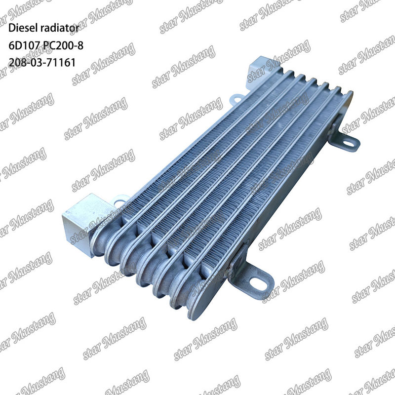 Diesel Radiator 6D107 PC200-8 208-03-71161 For Cummins Engine Spare Parts