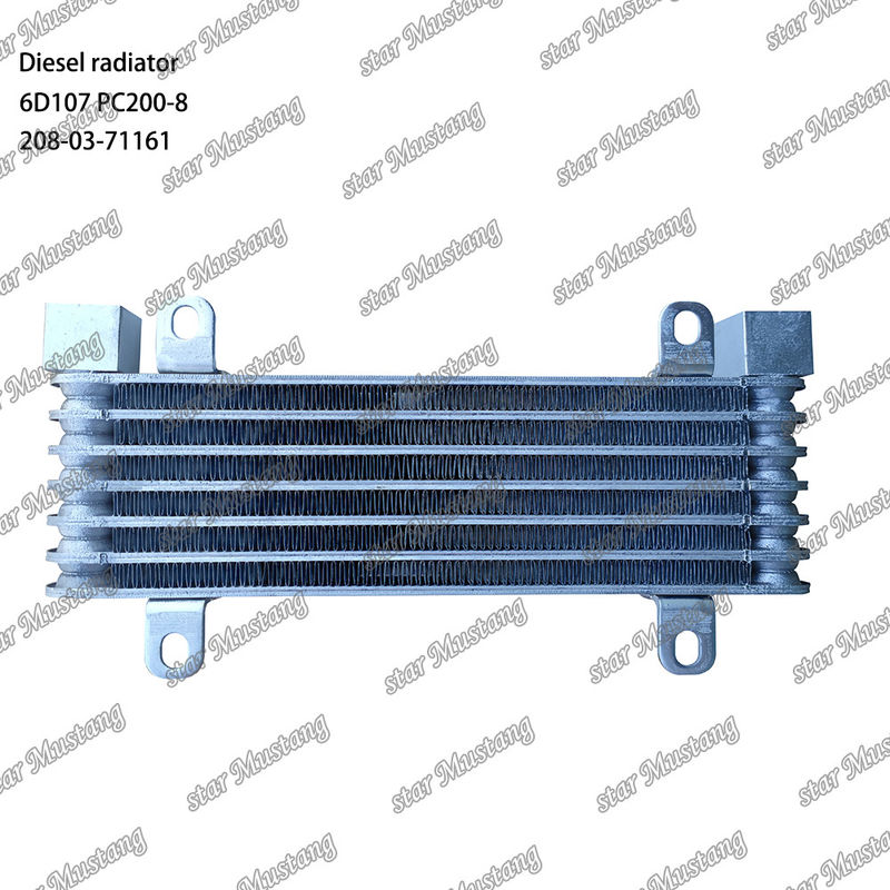 Diesel Radiator 6D107 PC200-8 208-03-71161 For Cummins Engine Spare Parts