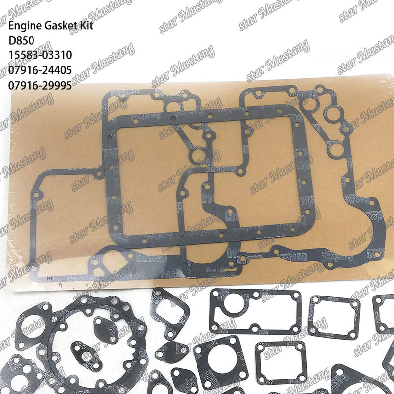 D850 Vollverschluss-Satz Kopfschluss 15583-03310 Ober 07916-24405 Unter 07916-29995 Geeignet für Kubota