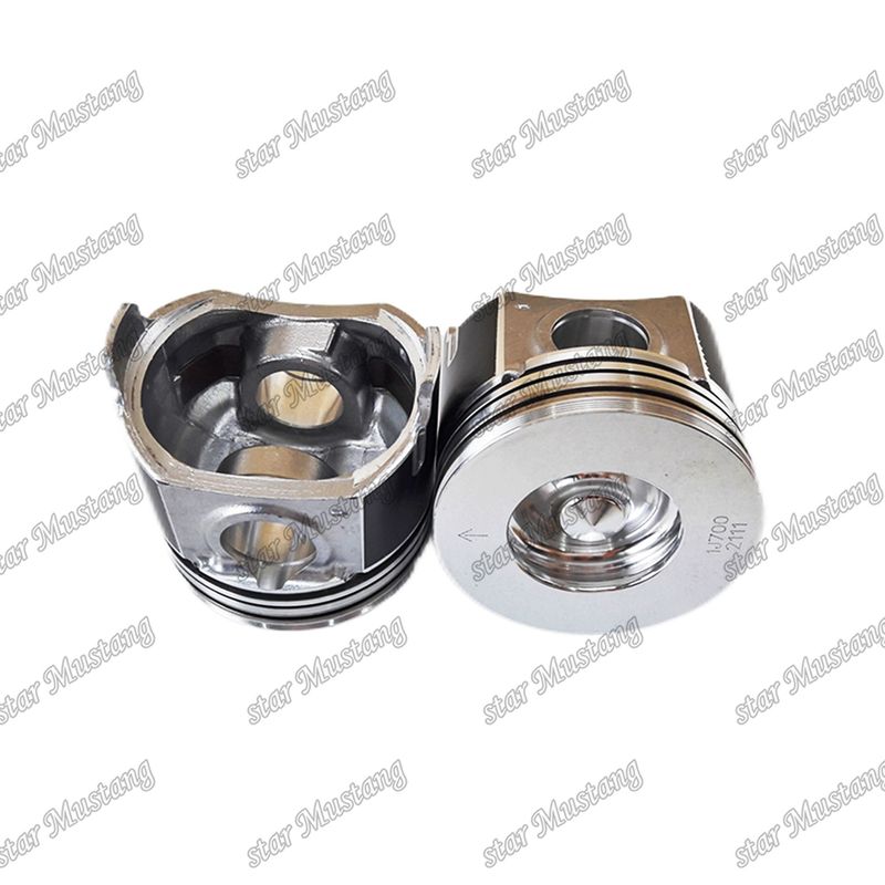Kolben V2607 CR Verbrennungsraum 45,5 mm 1J700-21110 für Kubota-Ersatzteile