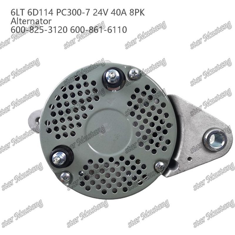 Der Generator 6LT 6D114 PC300-7 24V 40A 8PK 600-825-3120 600-861-6110