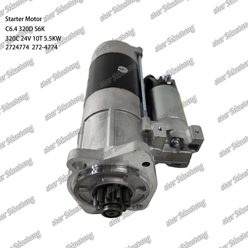 Motor Starter Motor C6.4 320D S6K 320C 24V 10T 5.5KW 2724774 272-4774 Für Caterpillar Motor Ersatzteile