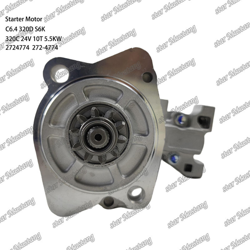 Motor Starter Motor C6.4 320D S6K 320C 24V 10T 5.5KW 2724774 272-4774 Für Caterpillar Motor Ersatzteile