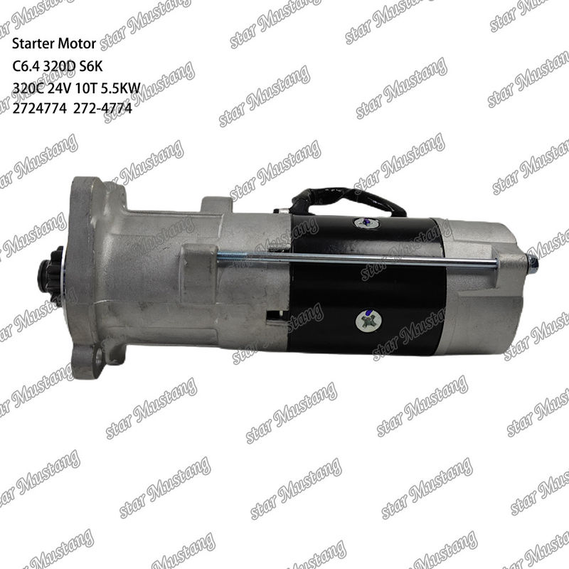 Motor Starter Motor C6.4 320D S6K 320C 24V 10T 5.5KW 2724774 272-4774 Für Caterpillar Motor Ersatzteile